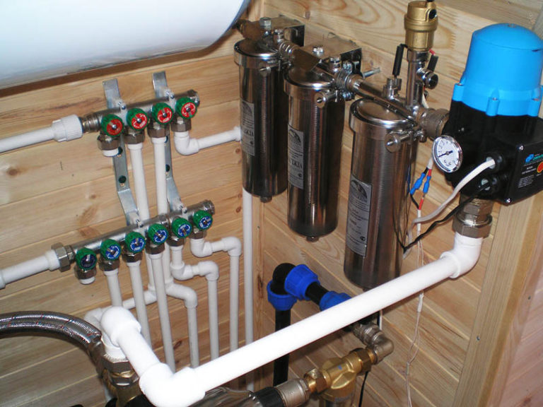 установка системы водоснабжения частного дома